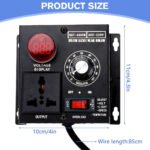 ⁦Régulateur de tension SCR AC 230V 4000W⁩ - الصورة ⁦4⁩