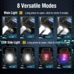 ⁦Mini Lampe de Poche Porte-Clés Étanche WD-086 - مصباح محمول⁩ - الصورة ⁦3⁩