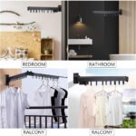 ⁦Séchoir à Linge Rétractable pour Gagner de L'espace - علاقة ملابس لتوفير المساحة⁩ - الصورة ⁦6⁩