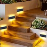 ⁦Lampe Solaire Murale 8LED avec Détection de Mouvement Auto 1Pcs⁩ - الصورة ⁦4⁩