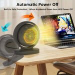 ⁦Chauffage électrique portable 380W avec fonction d'arrêt automatique - سخان كهربائي محمول⁩ - الصورة ⁦7⁩