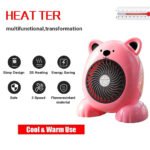 ⁦Mini radiateur chauffage électrique Ours 380W⁩ - الصورة ⁦3⁩