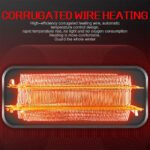 ⁦Mini radiateur chauffage électrique Ours 380W⁩ - الصورة ⁦6⁩