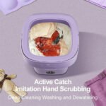 ⁦Mini Machine à Laver Pliable et Portable 3 Modes avec Fonction Déshydratation - غسالة ملابس محمولة⁩ - الصورة ⁦6⁩