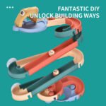 ⁦Jouets de bain cascade pour enfants, bricolage et glissière d'eau⁩ - الصورة ⁦5⁩