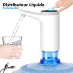 Distributeur de bouteilles d'eau Rechargeable USB Distributeur Automatique