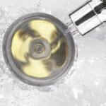 ⁦Pommeau de Douche avec Ventilateur Économie  360 Degrés Rotation⁩ - الصورة ⁦5⁩