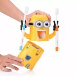 ⁦Minions Distributeur et porte brosse a dent 2 in1 presse-dentifrice automatique pour enfants⁩ - الصورة ⁦5⁩