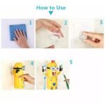 ⁦Minions Distributeur et porte brosse a dent 2 in1 presse-dentifrice automatique pour enfants⁩ - الصورة ⁦4⁩