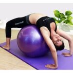 ⁦Balle d'exercice de yoga ,Stretches, équilibre, résistance, fitness a la maison⁩ - الصورة ⁦2⁩