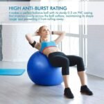 ⁦Balle d'exercice de yoga ,Stretches, équilibre, résistance, fitness a la maison⁩ - الصورة ⁦3⁩