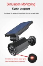 ⁦Projecteur mural à energie solaire en forme de camera Avec Détecteur De Mouvement et détecteur jour/nuit⁩ - الصورة ⁦8⁩