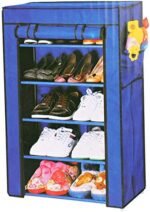 ⁦Armoire Chaussures 5 niveaux étagères 15 paires ou plus très pratique pour Salon, Chambre et Entrée⁩ - الصورة ⁦4⁩