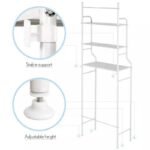 ⁦support de rangement en acier inoxydable pour salle de bain WC⁩ - الصورة ⁦7⁩