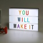 ⁦Light box led message - Coloré⁩ - الصورة ⁦3⁩