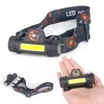 ⁦Lampe frontale à Led Portable imperméable Rechargeable USB⁩ - الصورة ⁦4⁩