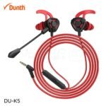 ⁦Écouteurs filaires gaming avec microphone intégré, pour PS4 et switch et xbox et PC 3.5mm DUNTH DU-K5⁩ - الصورة ⁦3⁩