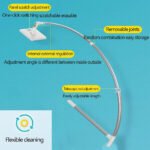 ⁦Outil de nettoyage de vitres à long manche télescopique - منظف زجاج خارجي⁩ - الصورة ⁦7⁩