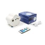 ⁦Projecteur LED Effet Étoilé avec Projection Multicolore RGB USB - مصباح عرض ليلي مع تأثير النجوم وألوان متعددة⁩ - الصورة ⁦3⁩
