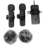 ⁦Microphone cravate sans fil 3 en 1 Plug and Play avec puce de réduction du bruit - ميكروفون لاسلكي⁩ - الصورة ⁦2⁩