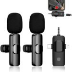 Microphone cravate sans fil 3 en 1 Plug and Play avec puce de réduction du bruit - ميكروفون لاسلكي