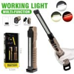 ⁦Lampe baladeuse LED COB magnétique avec 7 modes de fonctionnement - مصباح محمول للورشات بعدة أوضاع⁩ - الصورة ⁦5⁩