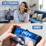 ⁦refroidisseur de téléphone portable 2 vitesse à faible bruit X20 - مروحة تبريد الهاتف⁩ - الصورة ⁦3⁩