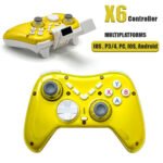 Manette de Jeu Sans Fil X6 Compatible P4,P3, Android, iOS, PC, Switch, TV Box - يد تحكم لاسلكية