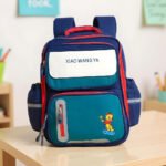 Sac à Dos Scolaire Orthopédique pour Enfants Xiao Wang Ya Bleu et Vert - محفظة مدرسية للأطفال أزرق وأخضر