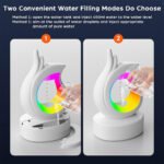 ⁦Humidificateur antigravité et haut-parleur Bluetooth RGB en forme de goutte d'eau - معطر جو ومكبر صوت⁩ - الصورة ⁦4⁩