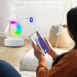 ⁦Humidificateur antigravité et haut-parleur Bluetooth RGB en forme de goutte d'eau - معطر جو ومكبر صوت⁩ - الصورة ⁦6⁩