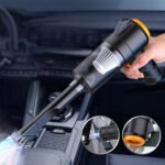 ⁦Aspirateur et souffleur 2en1 rechargeable par USB Compact et puissant - مكنسة كهربائية يدوية⁩ - الصورة ⁦7⁩