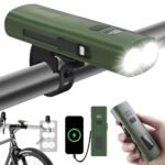 Éclairage de Vélo avant à LED et Power Bank 3000mAH - مصباح وبنك طاقة للدراجات الهوائية