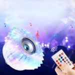 ⁦Ampoule musicale LED haut-parleur intégré Crystal Avec Bluetooth et télécommande 24W⁩ - الصورة ⁦5⁩