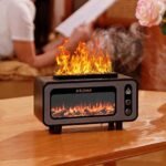 Diffuseur d'huiles essentielles et humidificateur à flamme