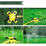 ⁦Arroseur Rotatif pour Jardins Rotation à 360° avec Deux Modes d'arrosage - أداة رش الحدائق⁩ - الصورة ⁦7⁩