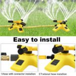 ⁦Arroseur Rotatif pour Jardins Rotation à 360° avec Deux Modes d'arrosage - أداة رش الحدائق⁩ - الصورة ⁦4⁩