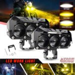 Feux de Conduite antibrouillard 2 Pièces pour Moto