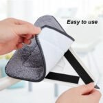 ⁦Vadrouille de Nettoyage avec Manche Long Pliable à 180° avec Grattoir - ممسحة من ميكروفيبر للتنظيف في أصعب المناطق⁩ - الصورة ⁦5⁩