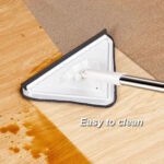 ⁦Vadrouille de Nettoyage avec Manche Long Pliable à 180° avec Grattoir - ممسحة من ميكروفيبر للتنظيف في أصعب المناطق⁩ - الصورة ⁦4⁩