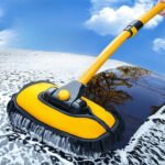 ⁦Brosse de lavage de voiture en Microfibre avec poignées extensibles - ممسحة سيارات⁩ - الصورة ⁦5⁩