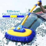 ⁦Brosse de lavage de voiture en Microfibre avec poignées extensibles - ممسحة سيارات⁩ - الصورة ⁦7⁩
