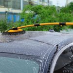 ⁦Brosse de lavage de voiture en Microfibre avec poignées extensibles - ممسحة سيارات⁩ - الصورة ⁦3⁩