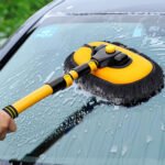 ⁦Brosse de lavage de voiture en Microfibre avec poignées extensibles - ممسحة سيارات⁩ - الصورة ⁦4⁩