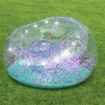 ⁦Fauteuil Gonflable Géant Glitter Dream114x112x66 cm Bestway 75115 - أريكة قابلة للنفخ⁩ - الصورة ⁦6⁩