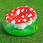⁦Fauteuil Gonflable Géant Champignon 112x112x66 cm Bestway 75123 - أريكة قابلة للنفخ⁩ - الصورة ⁦4⁩