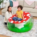 ⁦Fauteuil Gonflable Géant Champignon 112x112x66 cm Bestway 75123 - أريكة قابلة للنفخ⁩ - الصورة ⁦2⁩