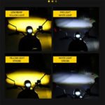 ⁦Lumière de hibou antibrouillard LED pour la moto 1Pcs - مصباح دراجات نارية عالي السطوع⁩ - الصورة ⁦6⁩