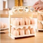 Organisateur d'oeufs 3 Tier – منظم البيض ثلاثة رفوف
