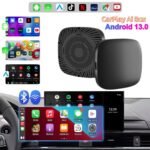 Box CarPlay Sans Fil Android 13 pour Voiture Stockage 32GB + 2GB RAM – جهاز ميديا بنظام أندرويد 13